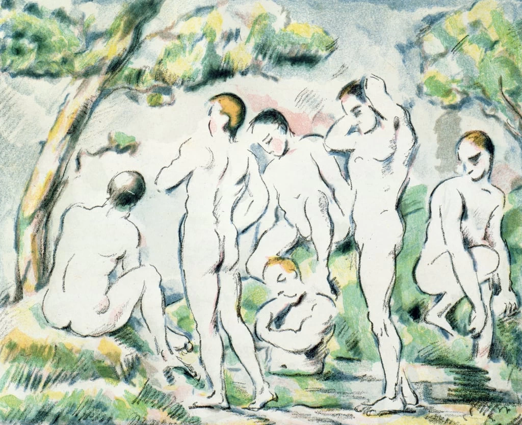 I bagnanti, 1897 - Museum of Modern Art, New York